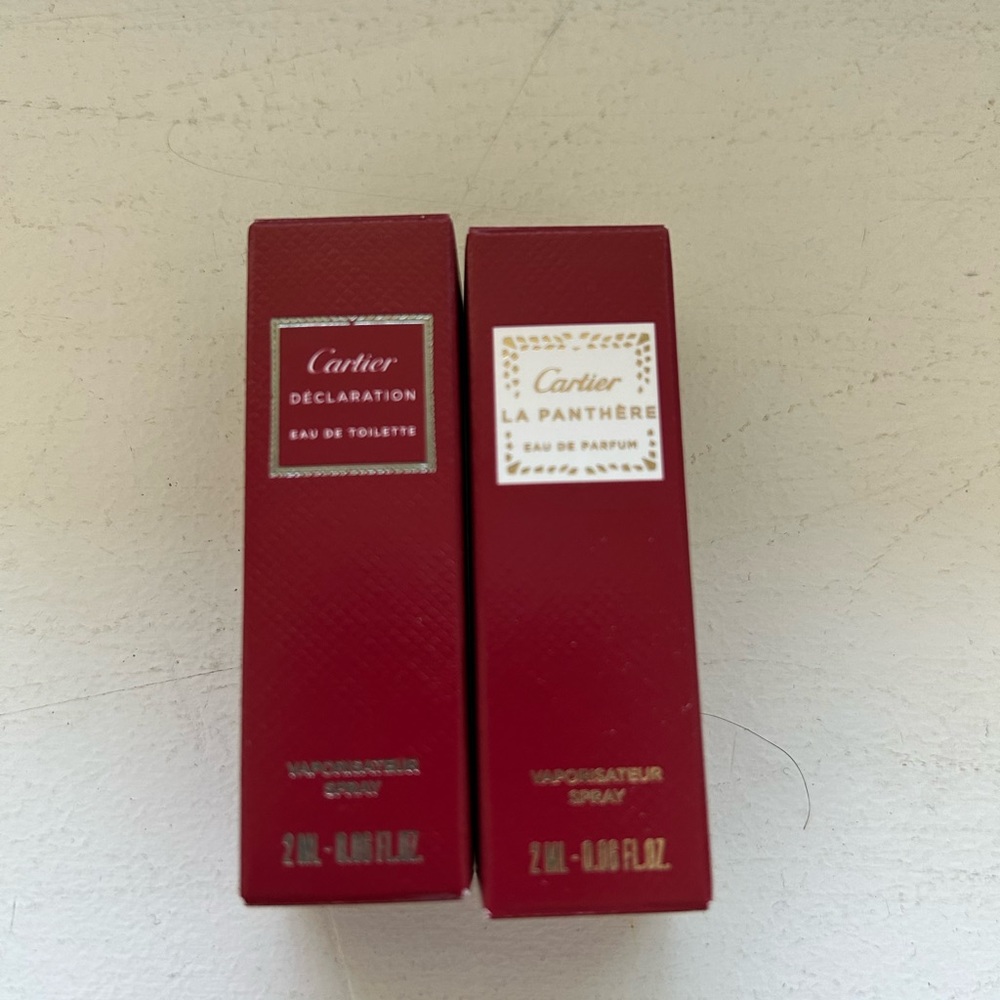 Cartier Sample perfumes